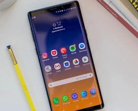 三星Galaxy Note 9获得了没有人预料到的新更新