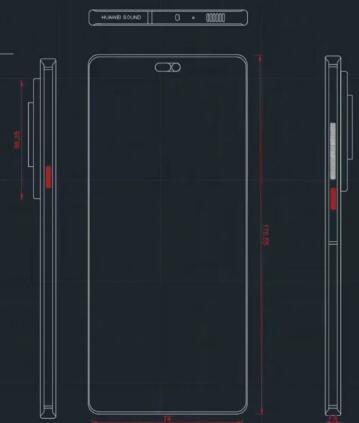 华为P60 Pro泄露的草图显示类似于iPhone 14 Pro的动态岛