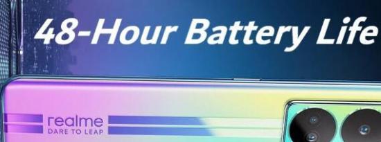 Realme GT Neo 5 SE一次充电可提供48小时的电池续航时间