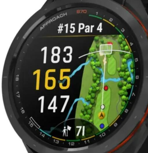 新的Garmin方法S70已经抵达葡萄牙 是高尔夫的权威设备