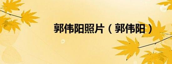 郭伟阳照片（郭伟阳）