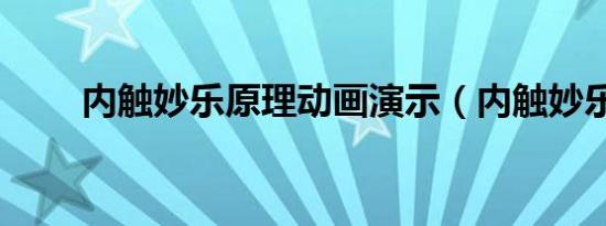 内触妙乐原理动画演示（内触妙乐）