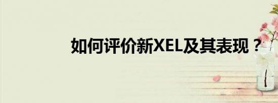 如何评价新XEL及其表现？