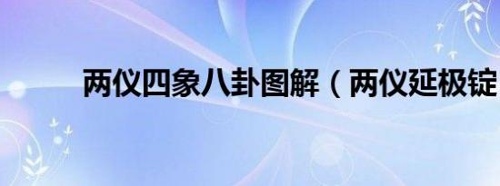 两仪四象八卦图解（两仪延极锭）