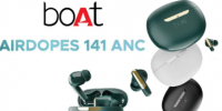 boAt Airdopes 141 ANC推出ANC高达32dB总播放时间长达42小时