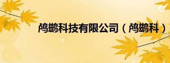 鸬鹚科技有限公司（鸬鹚科）
