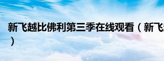 新飞越比佛利第三季在线观看（新飞越比佛利）
