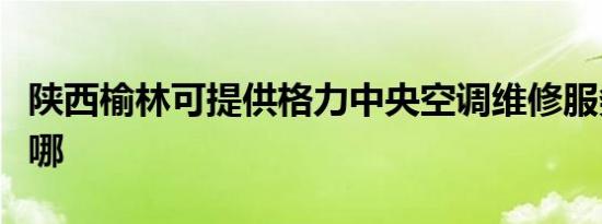 陕西榆林可提供格力中央空调维修服务地址在哪