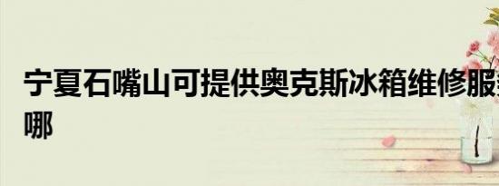 宁夏石嘴山可提供奥克斯冰箱维修服务地址在哪