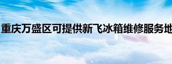 重庆万盛区可提供新飞冰箱维修服务地址在哪