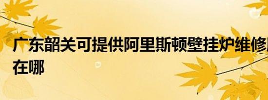 广东韶关可提供阿里斯顿壁挂炉维修服务地址在哪