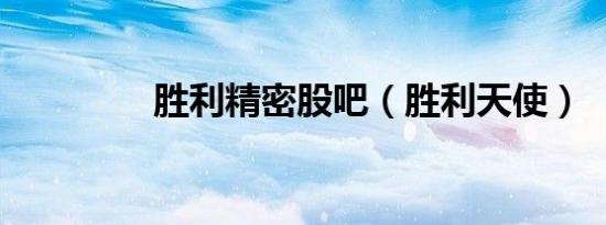 胜利精密股吧（胜利天使）