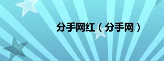 分手网红（分手网）