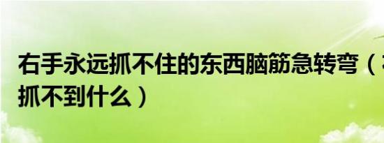 右手永远抓不住的东西脑筋急转弯（右手永远抓不到什么）