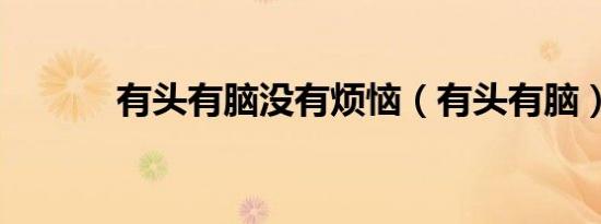 有头有脑没有烦恼（有头有脑）