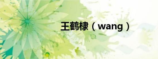 王鹤棣（wang）