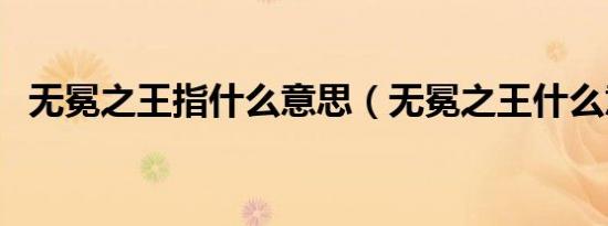 无冕之王指什么意思（无冕之王什么意思）