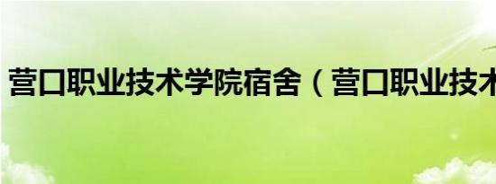 营口职业技术学院宿舍（营口职业技术学院）