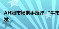 AH股市场携手反弹 “牛市旗手”券商板块爆发