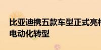 比亚迪携五款车型正式亮相卡塔尔 加速中东电动化转型