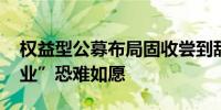 权益型公募布局固收尝到甜头 跟风“照抄作业”恐难如愿