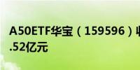 A50ETF华宝（159596）收跌1.17%成交额1.52亿元