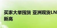 买家大举囤货 亚洲现货LNG价格升至2024年新高