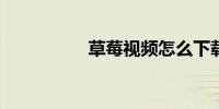 草莓视频怎么下载安装