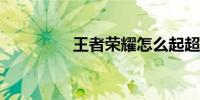 王者荣耀怎么起超长名字