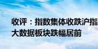 收评：指数集体收跌沪指跌0.54% 壳资源、大数据板块跌幅居前