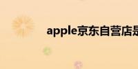 apple京东自营店是真的吗