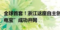 全球首套！浙江这座自主创新技术的巨型“充电宝”成功并网
