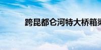 跨昆都仑河特大桥箱梁架设完成