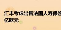 汇丰考虑出售法国人寿保险业务 潜在估值超5亿欧元