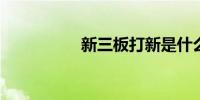 新三板打新是什么意思
