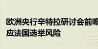 欧洲央行辛特拉研讨会前瞻：拉加德料谨慎回应法国选举风险