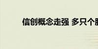 信创概念走强 多只个股20%涨停