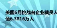 美国6月挑战者企业裁员人数 4.8786万人前值6.3816万人