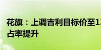 花旗：上调吉利目标价至13.98港元 全方位市占率提升
