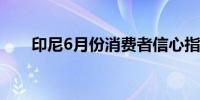 印尼6月份消费者信心指数降至123.3