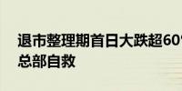 退市整理期首日大跌超60%左江科技已抵押总部自救