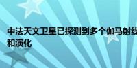 中法天文卫星已探测到多个伽马射线暴 有助于研究宇宙起源和演化