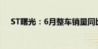 ST曙光：6月整车销量同比增长49.64%
