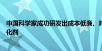 中国科学家成功研发出成本低廉、对环境友好的新型丙烯催化剂