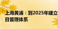 上海黄浦：到2025年建立完善碳达峰重点项目管理体系
