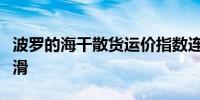 波罗的海干散货运价指数连续第七个交易日下滑