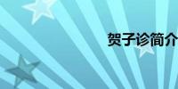 贺子诊简介