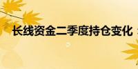 长线资金二季度持仓变化：强调攻守兼备
