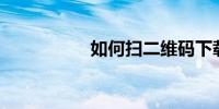 如何扫二维码下载app