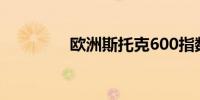 欧洲斯托克600指数跌2%